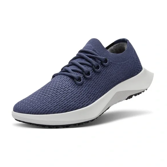 Allbirds Men's Tree Dasher 2 in Hazy Indigo (Blizzard Sole) shoes size 9.5 - Picture 1 of 14